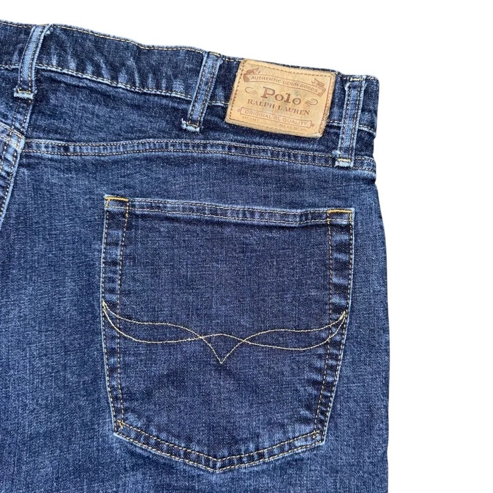 Polo Ralph Lauren Men’s Classic Fit Straight Leg Jeans Dark Blue Wash Size 38x32